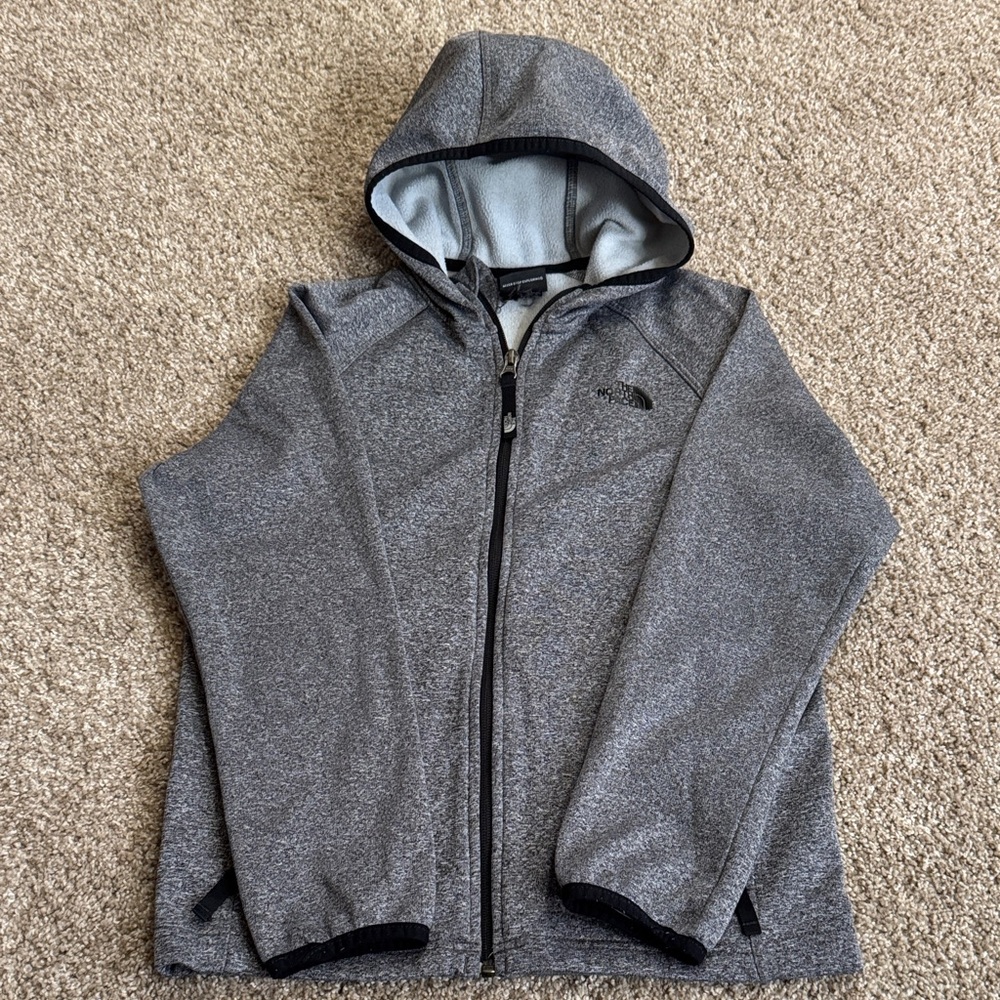 The North Face Boys’ Gray Hooded Jacket